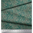 thumbnail image 2 of Soimoi Rayon Fabric Artistic Paisley Print Fabric by The Yard 56 Inch Wide, 2 of 3