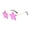 Purple, variant on Rimless Star Fashion Sunglasses Unisex With HD Lenses Durable Polycarbonate Metal Frame
