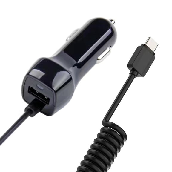 Fast Charging Car Portable Charger Accessory With Type C Cable For Phone Laptop