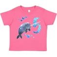 thumbnail image 3 of Inktastic Cute Narwhal 5th Birthday Boys or Girls Toddler T-Shirt, 3 of 5