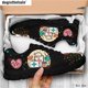 thumbnail image 1 of Doginthehole Hospital Heart Pattern - Zapatos planos para mujer, zapatillas de malla para correr, calzado de moda para mujer, para correr, gimnasio, suaves, 1 of 6