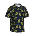 thumbnail image 2 of JUNZAN Avocado Pattern Hawaiian Shirt for Men,Summer Beach Casual Short Sleeve Button Down Shirts-X-Large, 2 of 9