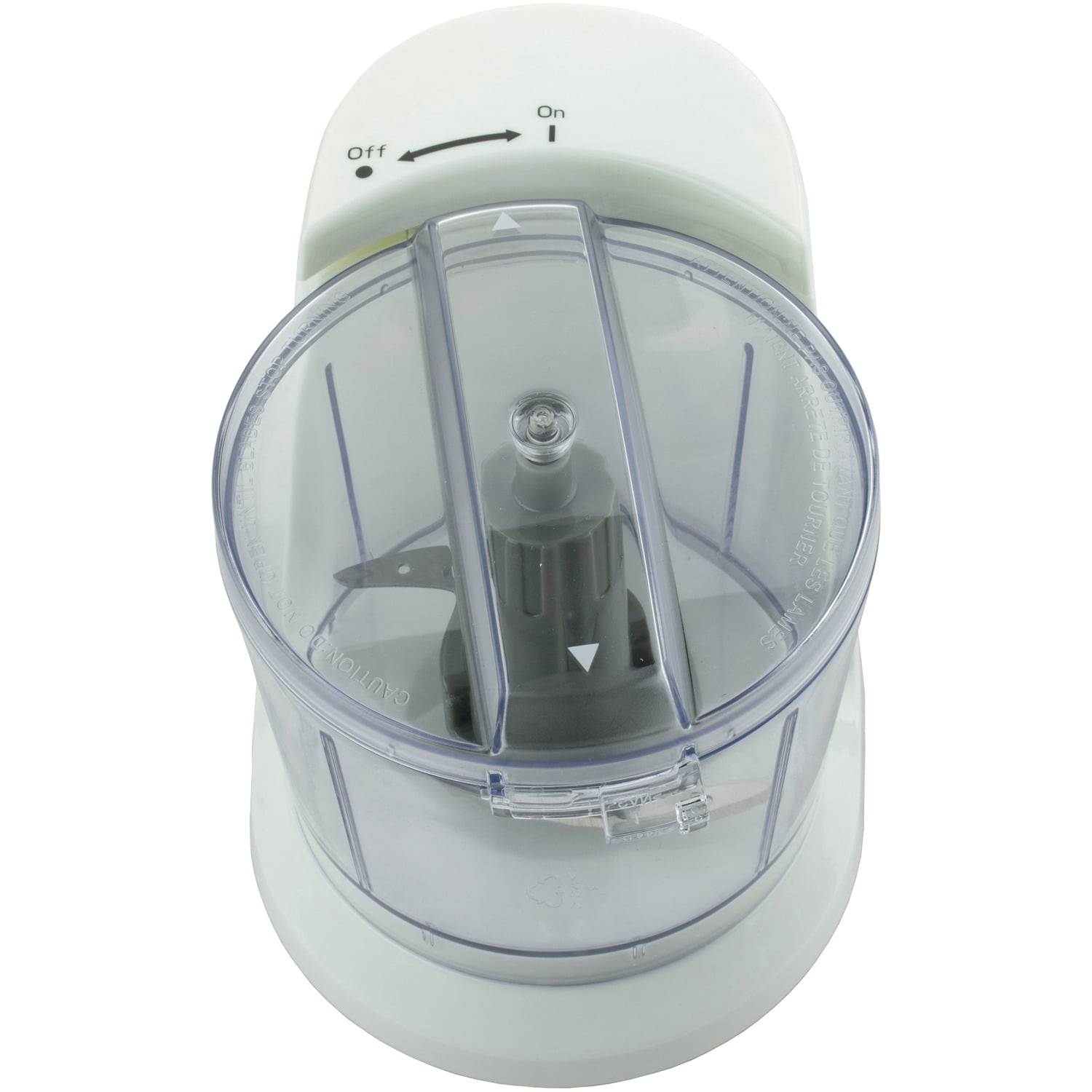Brentwood Appliances 100-Watt 1.5 Cup Mini Food Chopper - White