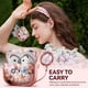 thumbnail image 5 of Funda Inesore Floral Cute para AirPods 4 con cierre de seguridad y kit de limpieza, 5 of 8