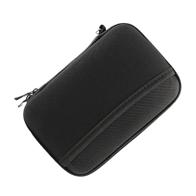 Bolsa Protectora Rígida De Transporte Hugo Bolsa del auricular negro
