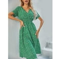 thumbnail image 6 of AKAFMK Summer Maternity Clothes,Sleeveless Maternity Dresses,Pregnant Mom Green Summer Sleeveless Split Maternity Dresses, 6 of 6