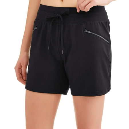 Avia - Women's Active 5 Inseam Utility Short with Zip Front Pockets ...