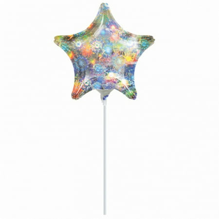 Anagram 19 Inch Star Foil Balloon - Holo Fireworks | Walmart Canada