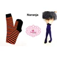 thumbnail image 1 of Media Calceta Over Knee Rayada Lolita Halloween Gris Blanco, 1 of 2