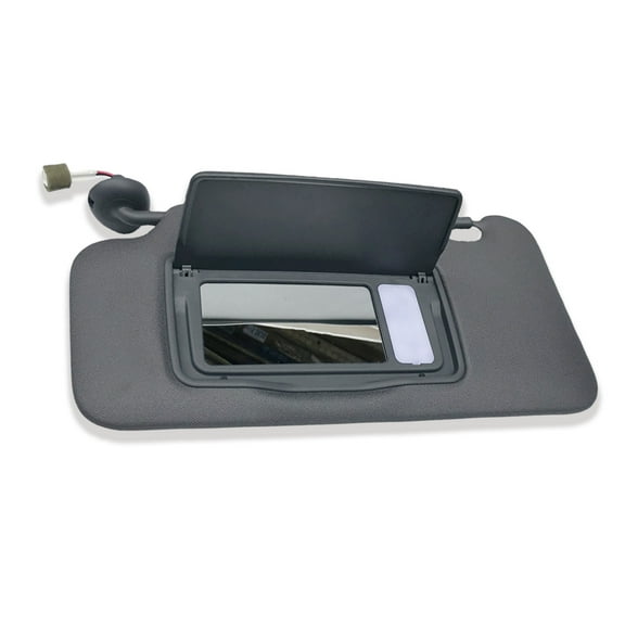 Sun Visor Replacement Fit For Honda HR-V 2015-2021, OE:83280T7WA12ZA, Sun Visor With Mirror And Light, Driver Left & Passenger Right Side-grey-left