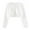 White, variant on XuJwPNcy Children Girl's Cardigan Sweater Fall Solid Cover up Cropped Tops Long Sleeve Button Open Front