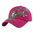 thumbnail image 2 of Baseball Cap Solid Color Windproof Lightweight Fashionable Hip Hop Hat Birthday Gift Baseball Caps hats for men Pink, 2 of 6