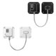 thumbnail image 1 of 2 Pack Refrigerator Lock Heavy Duty Combination Fridge Lock Black+white, 1 of 4