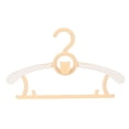 thumbnail image 1 of Perchas de plástico ajustables para niños, perchas de ropa de dibujos animados (amarillo), 10 Uds., 1 of 8