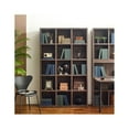 thumbnail image 2 of Klair Living Perry Farmhouse Wood Bookcase in Rustic Gray Finish, 2 of 4