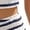 White, variant on Outfits for Girls Girls Casual Summer Two Piece Playwear Striped Halter Neck Sleeveless Crop Top with High Waist Shorts Vacation Style White 10 Years