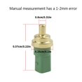 thumbnail image 3 of Sensor De Temperatura Del Refrigerante Transmisor De Temperatura Del Refrigerante Con Precisión Alta Adaptabilidad Compatible Con El Sensor De Temperatura Del Agua De Audi Sweethay VI003045-00, 3 of 7