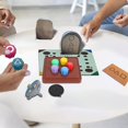 thumbnail image 4 of Korean Folk Game Set (Korean Traditional Game) Flying Stone Bagua Boneboard Family Travel Game Flying Set Tabletop Game C, 4 of 8