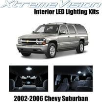 XtremeVision Interior LED for Chevy Suburban 2002-2006 10 pcs Pure White Interior LED Kit   Installation Tool