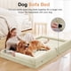 thumbnail image 3 of Cama Grande para Perros NANUYA Ortopédica Impermeable Beige 97x71 cm, 3 of 7