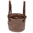 thumbnail image 1 of Collapsible Bucket, Folding Bucket Wide Applications Wear Resistant  For Travelling For Camping 15L Khaki, 1 of 8