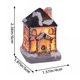 thumbnail image 3 of Christmas Resin House Decoration Decorations Microscape Gifts Christmas Crafts LED Warm Light Christmas Resin House Christmas Decoration Home Desktop Christmas, 3 of 6
