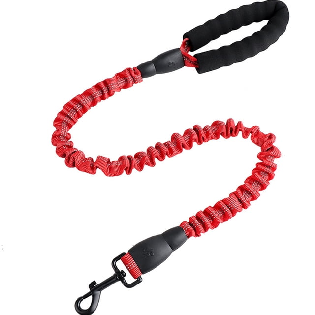 Correa de perro extensible reflectante, correa de perro de entrenamiento Bungee para perros
