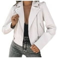 thumbnail image 1 of Women Workoffice Suit Button Down Fitted Outwear Pockets Professional Overcoat V Neck Cardigan Single Breasted Fashion Jacket Solid Color Blazer, 1 of 7