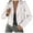 White, variant on Vedolay Fall Tops for Women Suit Jackets for Women Casual Lapel Single Long Sleeve Office Work Suit Jacket,Black L
