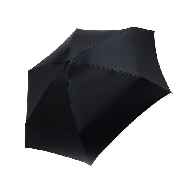 Flat Lightweight Umbrella Parasol Folding Sun Umbrella Mini Umbrella