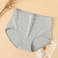 thumbnail image 5 of Hbhpov Women High Waist Briefs Strechy Cotton Underwear, 6 Pack, Size S-3XL, 5 of 6