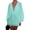 Emerald, variant on Women'S Dress Deep V-Neck Long Sleeve Waist Tie Ruffle Mini Swing Dresses Emerald S