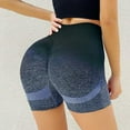 thumbnail image 2 of Pantalones cortos de yoga para mujer, levantamiento de glúteos, ropa transpirable elástica para niñas, ropa interior de cintura alta, pantalones corto Gris Macarena pantalones cortos de yoga, 2 of 8