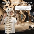 thumbnail image 4 of Dinosaur Skeleton Headpiece, Scary Dragon Costume Hood for Halloween Cosplay, Soft Wearable Dino Headwear for Costume Parties, Dress Up Events, Photo Props and Seasonal Celebrations, 4 of 6