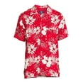 thumbnail image 5 of George Men's Printed Button Front Shirt with Short Sleeves, 5 of 5