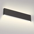 thumbnail image 1 of Lámpara de mesa LED de 24 pulgadas/20 W, color negro mate, moderna, lámpara de pared negra mate, lámpara de pared superior e inferior, lámpara de pared moderna para baño interior (blanco neutro 4000k), 1 of 1