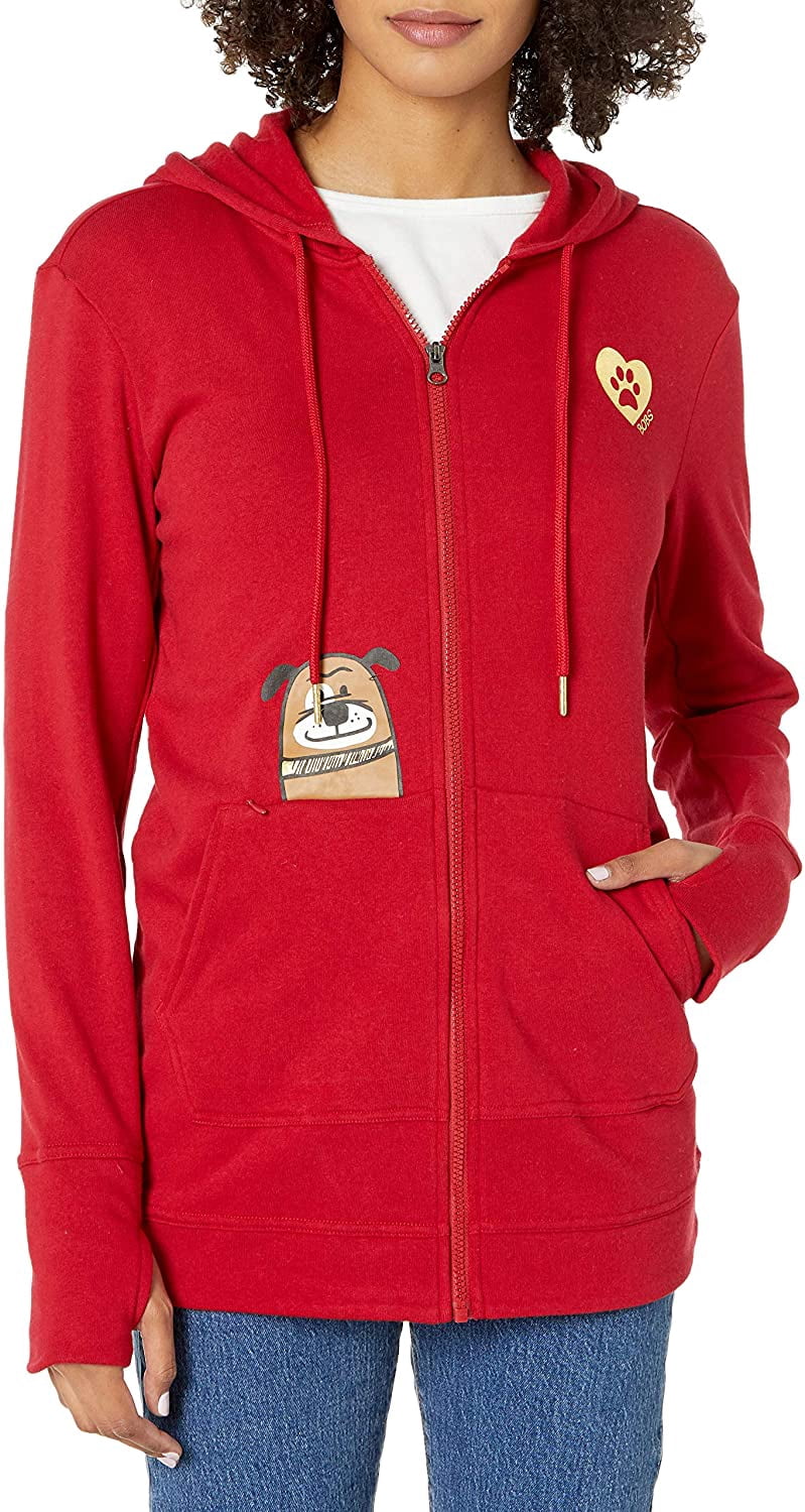 Skechers Mens Bobs Pet Graphic Full Zip 