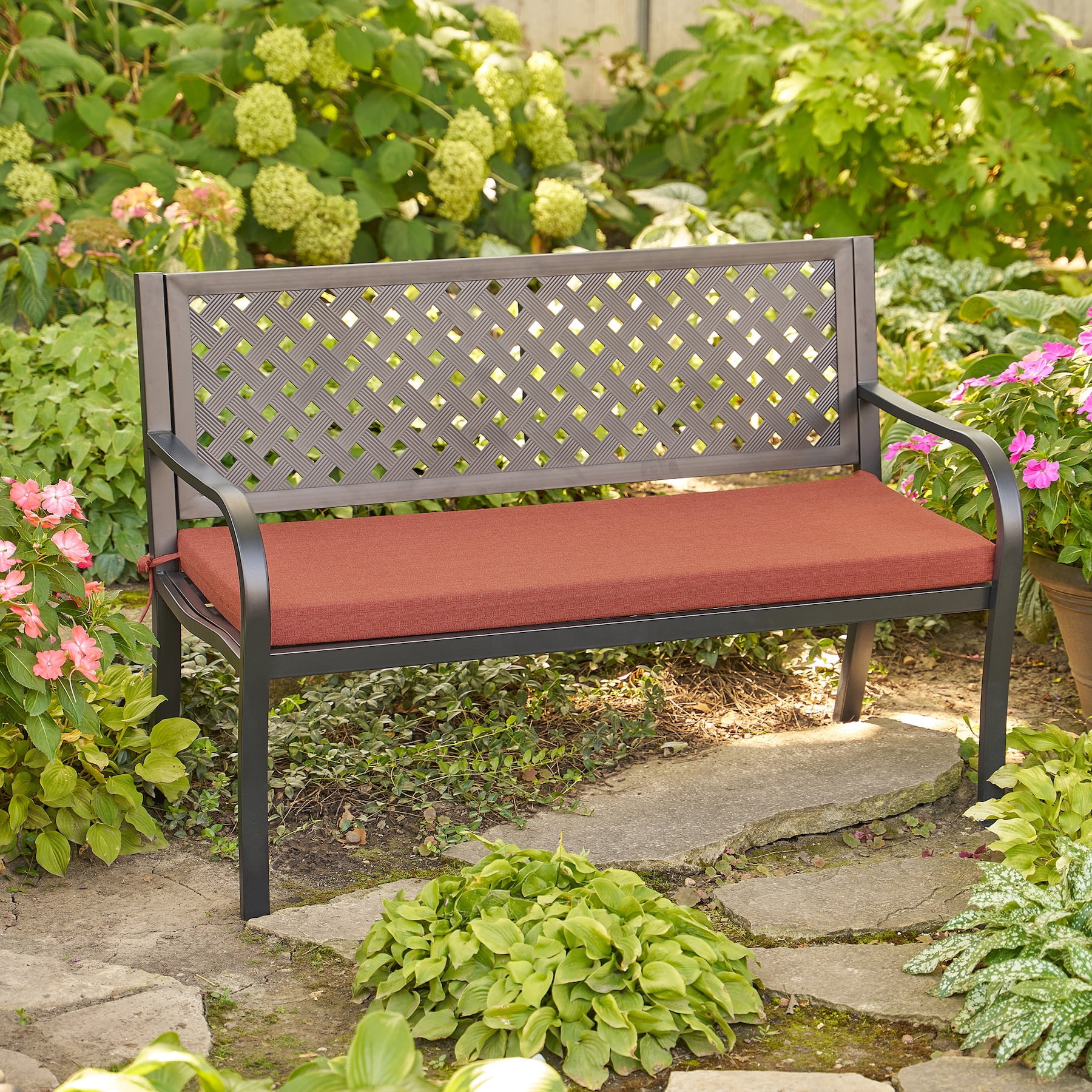 Better Homes & Gardens Outdoor Bench Seat Cushion, 1-Piece