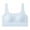 Light Blue, variant on Girls Student Bra Padded Yoga Vest Training Bras Youth Developed Comfy Camisole Seamless Yoga Vest