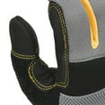 thumbnail image 5 of DPG211L Work Gloves, Synthetic Leather Palm, Black, Men's L - Quantity 1, 5 of 6