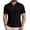 Black_006, variant on Hawaiian Polo Shirts for Men Summer Golf Beach Short Sleeve Solid T-Shirts Quick Dry Lightweight Regular Fit Collared Shirt Black L