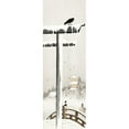 thumbnail image 3 of Koson, Ohara 7x14 Black Modern Framed Museum Art Print Titled - Torii in the snow, 3 of 5