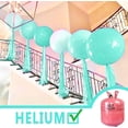 thumbnail image 4 of PartyWoo Teal Balloons, 4 pcs 36 Inch Large Teal Balloons, Big Turquoise Balloons for Balloon Garland or Balloon Arch as Party Decorations, Birthday Decorations, Baby Shower Decorations, Teal-Y69, 4 of 5