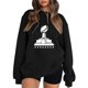 thumbnail image 1 of Gibobby Sudadera mujer Sudaderas de Halloween para mujer lindas camisetas con gráficos de fantasma playera casual de manga larga(Negro,CH), 1 of 3