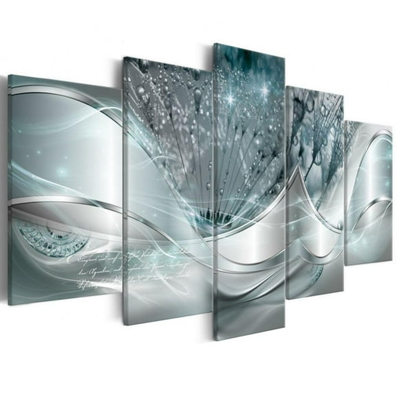 5pcs/set Canvas Wall Artworks for Wall Decor , Abstract Cold Gentleness Painting Canvas Wall Art, Wall Pictures, Painting Contemporary Picture Framed Ready to Hang Home Decorations Bedroom