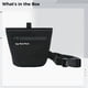 thumbnail image 5 of Bolsa de entrenamiento con golosinas para perros con clip para cinturón, bolsa de tela Oxford impermeable para golosinas para mascotas, bolsa para pasear perros con manos libres y bolsillo con cremall, 5 of 5
