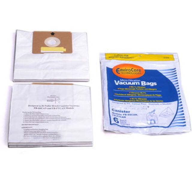 Replacement Part For Fuller Brush Canister Vacuum Cleaner 18 Bags 848