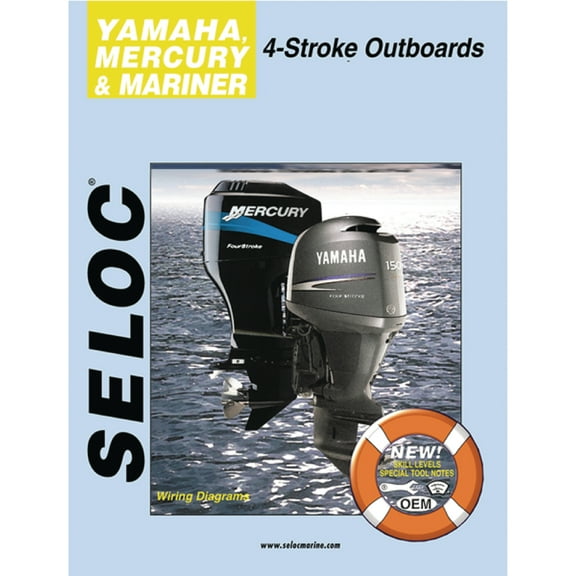 Seloc  1422; Repair Service Manual Mercury Outboard 4-Stroke 2005-11