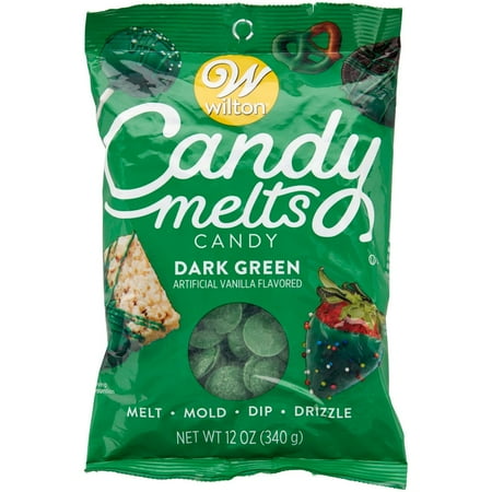Wilton 12 oz. Candy Melts, Dark Green 1911-1356