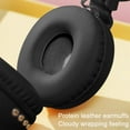 thumbnail image 4 of Wireless Bluetooth Headphones with Multi-Sensory Bass and Charging Cable, Noise Isolating Over-Ear Fit, Up to 40 Hours Battery, Microphone for iPhone Android, 4 of 7